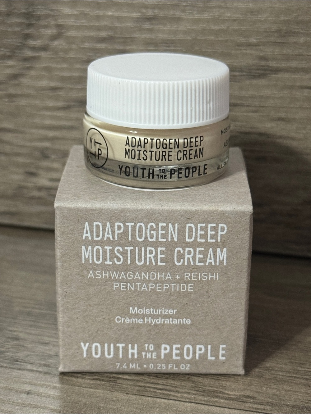 🆕YOUTH TO THE PEOPLE: Adaptogen Deep Moisture Cream- 7 ml Deluxe Sample